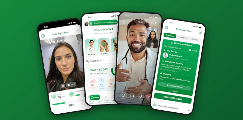 Aplicación de telemedicina Doc.com